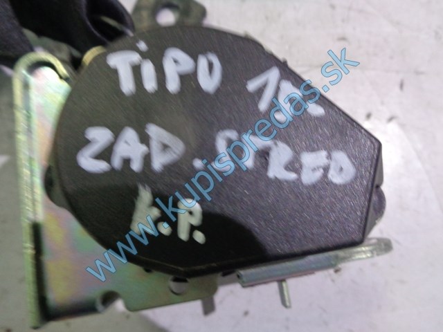 zadný stredový pás na fiat tipo II sedan, 